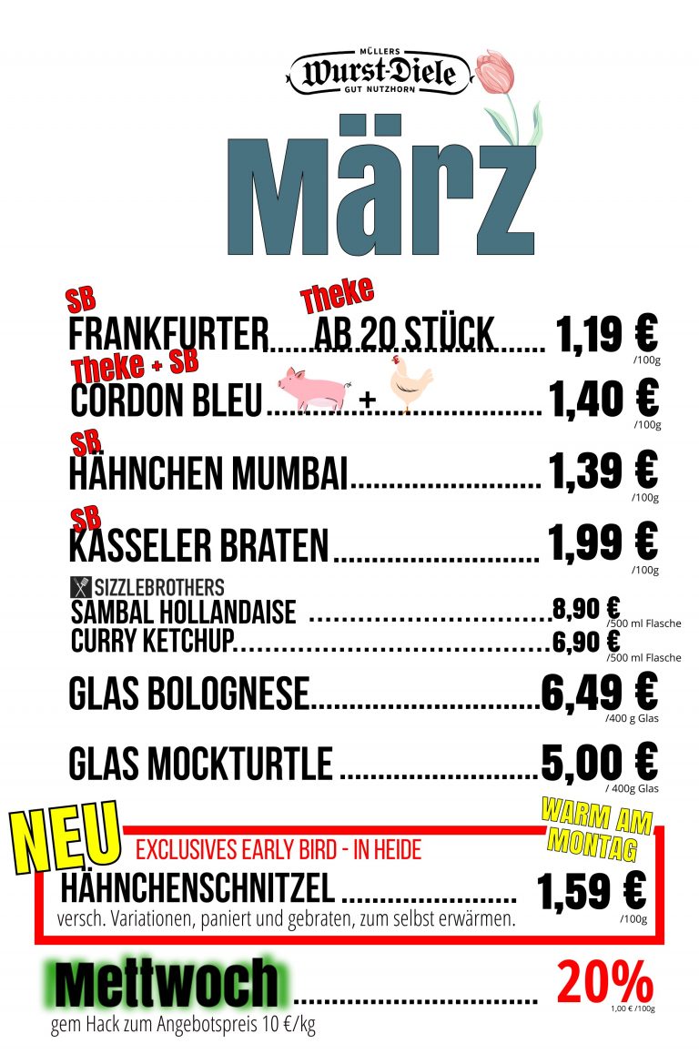 Monatswerbung März 26