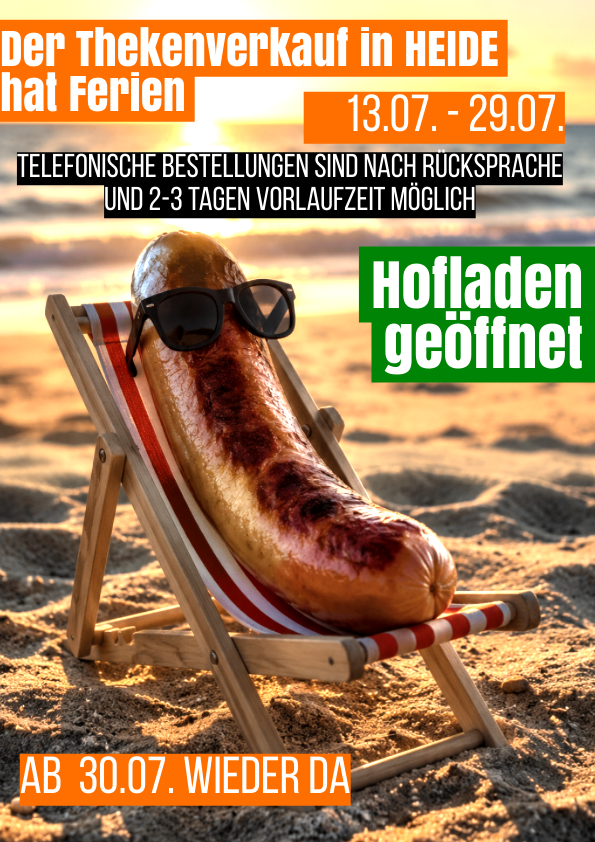 Betriebsferien Heide 26